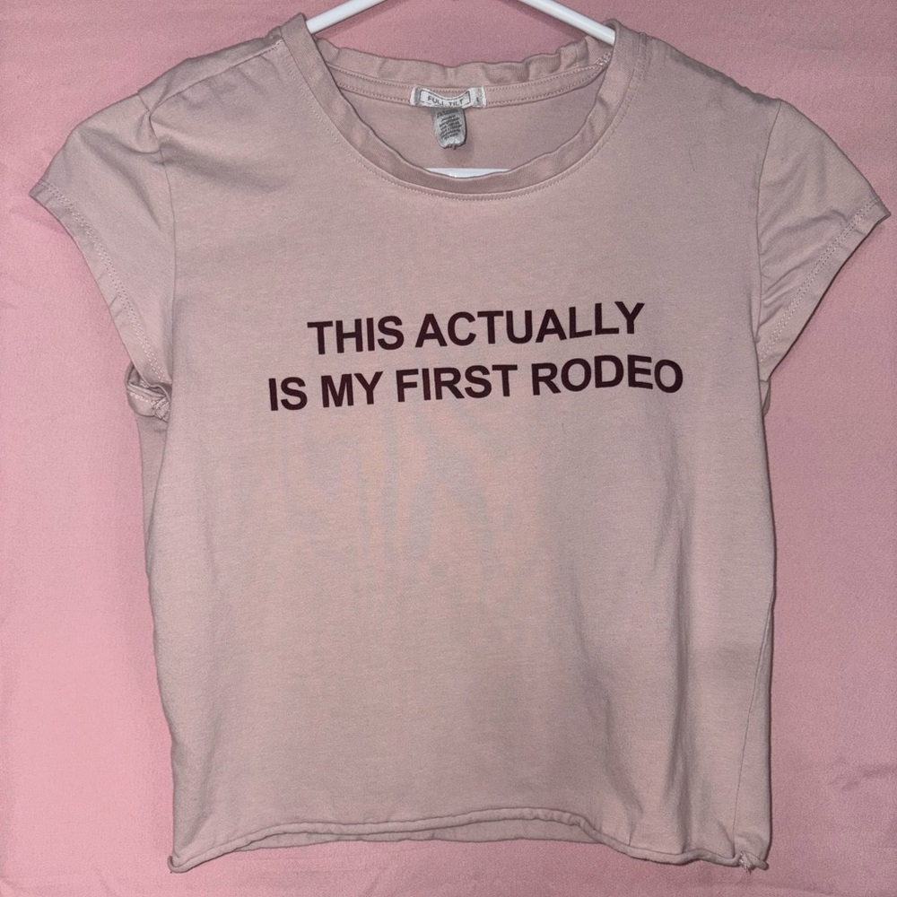 Full Tilt Pink Graphic Tee